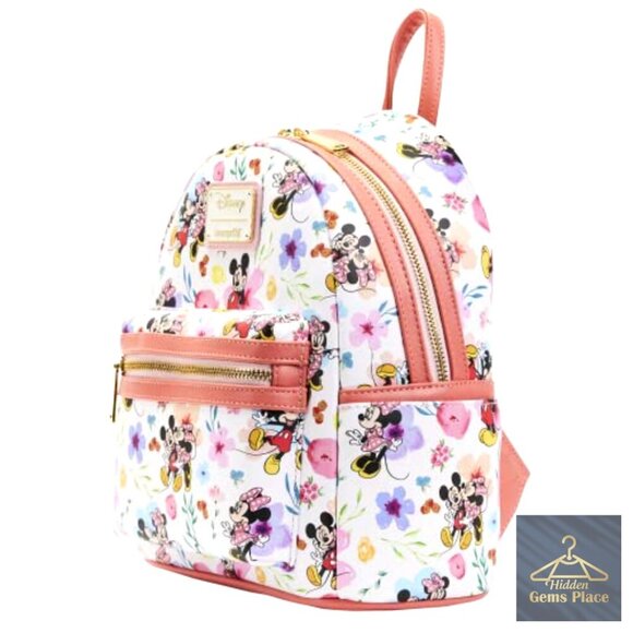 Mini Backpack with Adjustable Straps, Multiple Pockets, Faux Leather main image 5